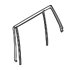 51353424496 - Body: Run Channel for BMW: X3 Image