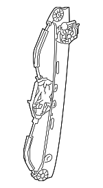 51353448252 - : 2004-2010 BMW X3 - Window Regulator for BMW: X3 Image