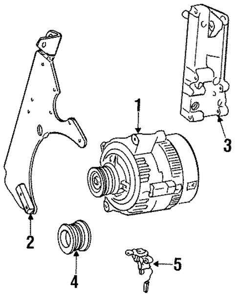 Alternator for 1995 Volvo 850 #1