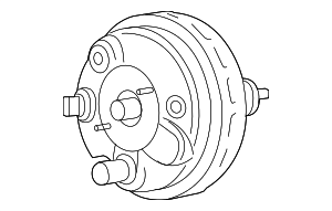 31274697 - Body: Brake Booster for Volvo: S80, V70, XC70 Image