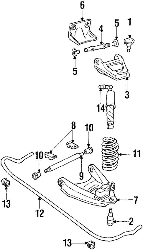 Suspension Components for 1987 Chevrolet V20 #0