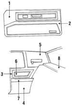20231446 - Body: Door Trim Panel for GM Image