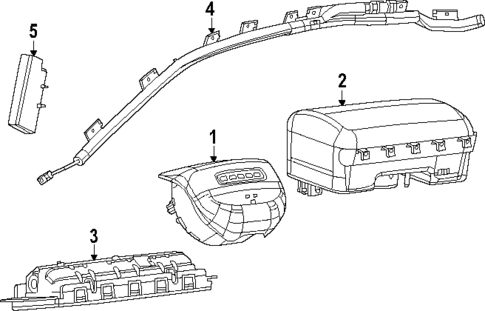 Air Bag Components for 2024 Dodge Charger Daytona #0