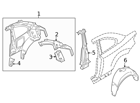 Inner Structure for 2013 BMW 135is #1