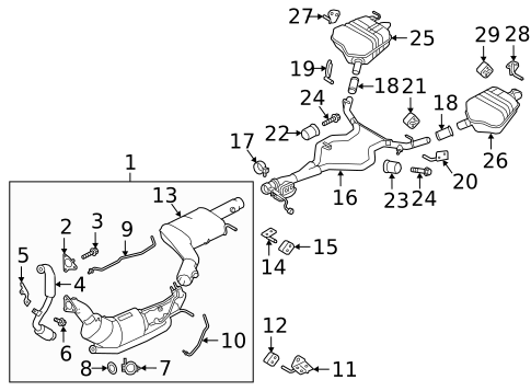 Exhaust Components for 2019 Land Rover Discovery #0