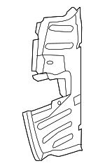 4H0121284B - : Air Baffle for Audi: A8 Quattro Image