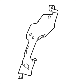 66201VC040 - : Mount Bracket for Subaru Image