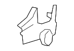 81647T20A61ZA - Body: Recline Cover for Acura Image