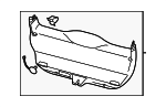 970555241081E0 - Body: Lower Trim Panel for Porsche: Panamera Image