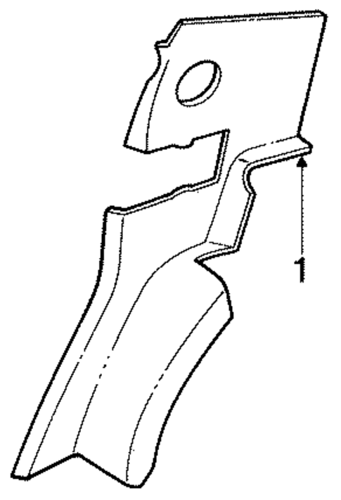 Interior Trim - Quarter Panels for 1988 Dodge Dynasty #0