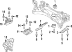 5WA199262AM - : Motor Mount for Volkswagen Image