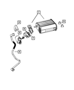 4578587AH - Emission Controls: Vapor Canister for Mopar Image