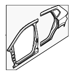 2GJ809605 - Body: Uniside Assembly for Volkswagen: Taos Image