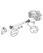 68026091AA - Front Axle; Corporate 200 MM; Differential and Drive Line: Bolt And Washer, Mounting for Mopar Image