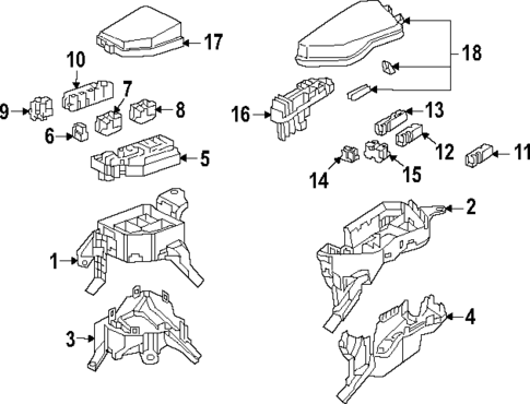Fuse & Relay for 2023 Lexus NX450h+ #0