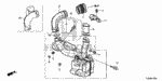 90005P28A00 - Electrical/Exhaust/Heater/Fuel: BOLT-WASHER, SPECIAL (6X28) for Honda Image