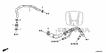 17131RNAA00 - Engine: TUBE, PCV for Honda Image