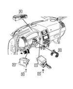 5026364AB - Electrical: Wireless Ignition Node Receiver for Mopar Image
