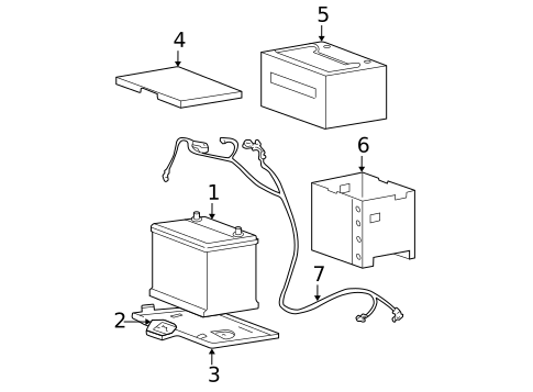 Battery for 2001 Hyundai Sonata #0