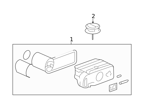 Electrical Components for 2009 Saturn Vue #7
