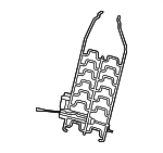 13558037 - Body: Support Spring for Cadillac: XT4 Image