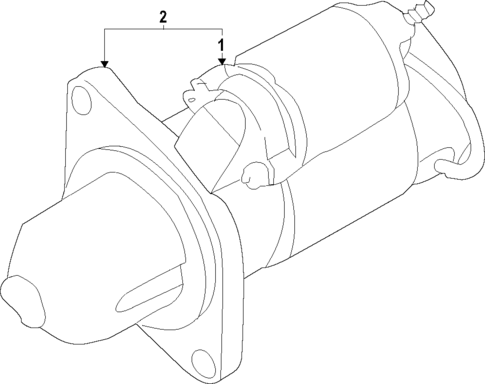 Starter for 2024 Subaru Crosstrek #0