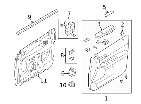 Mirrors for 2012 Ford Escape #0