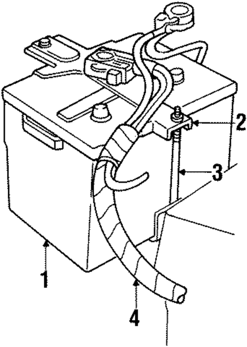 Battery for 1993 Mercury Grand Marquis #0
