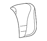 XR856531RFG - Body: Seat Back Cover for Jaguar Image