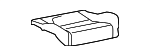 XR856961 - Body: Seat Cushion Pad for Jaguar Image