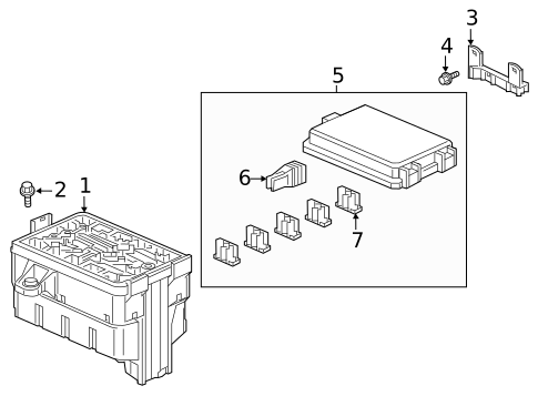 Electrical Components for 2018 Honda Odyssey #1