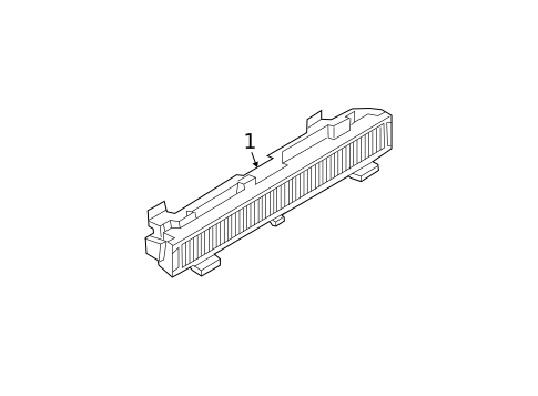 High Mounted Stop Lamp for 2012 Volkswagen Jetta #1
