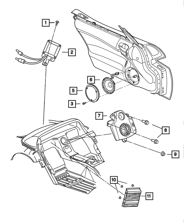 6101826 - Electrical: Screw for Mopar Image