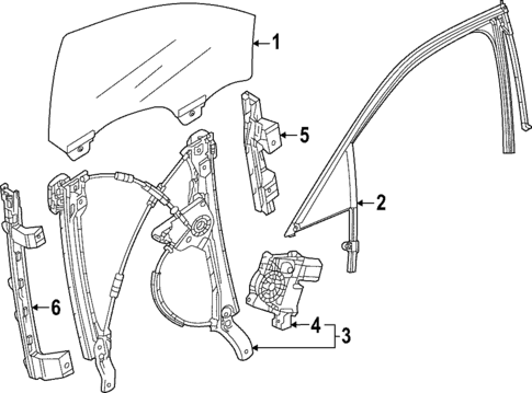 Front Door for 2025 Cadillac LYRIQ #0
