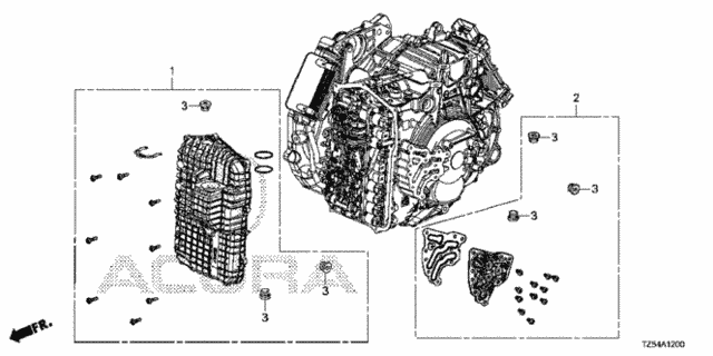 AT Oil Pan - Cover (9AT) for 2016 Acura MDX #0