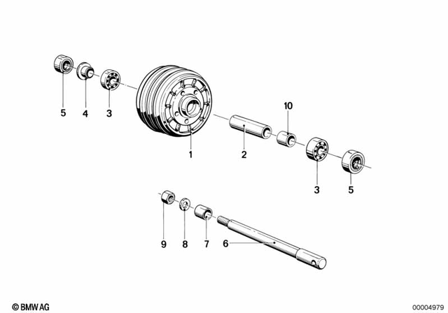 36311240238 - Wheels and Tires: Shaft Seal - 22X40X7 for BMW-Motorrad Image