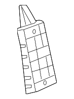 84719859 - Body: Inner Center Pillar Reinforced Plate for GM Image