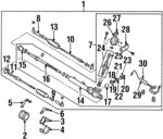 485210C826 - : Inner Tie Rod for INFINITI: Q45 Image