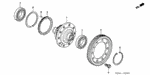 41100PLX315 - Transmission - Automatic: DIFFERENTIAL for Honda Image