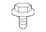 MU481245 - Body: Rear Panel Trim Clip for Mitsubishi Image