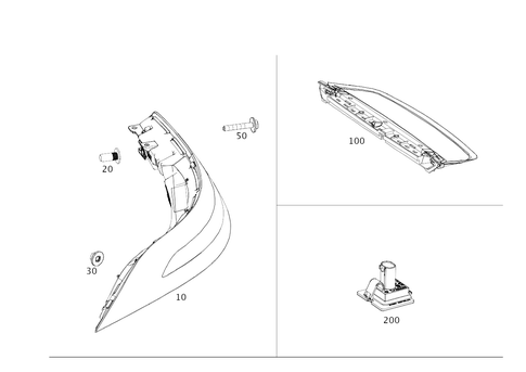 Rear Illumination for 2024 Mercedes-Benz AMG GT 63 #0