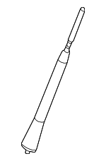 65218401381 - Electrical: Antenna Mast for BMW: Z3 Image