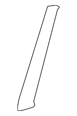 7592304010 - Body: Black Out Tape for Toyota: Tacoma Image