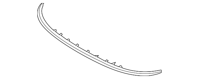2020-2022 Lincoln Corsair Front Molding LJ7Z-17C754-AB | OEM