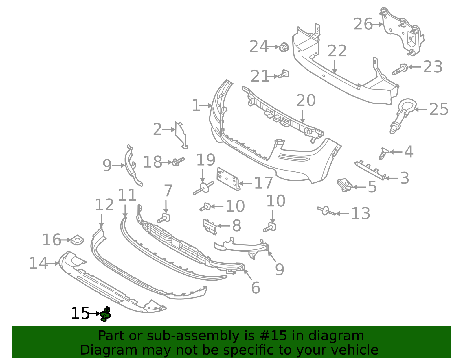 2017-2026 Ford Radiator Support Splash Shield Rivet W718037-S300 | OEM ...