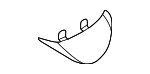 52105A44AA6 - Body: Seat Height Adjuster Handle Cover for Mini Image