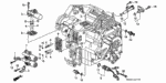 21511PRP000 - Transmission - Automatic: STAY A, HARNESS for Honda Image