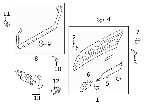 Interior Trim for 2015 Audi allroad #0