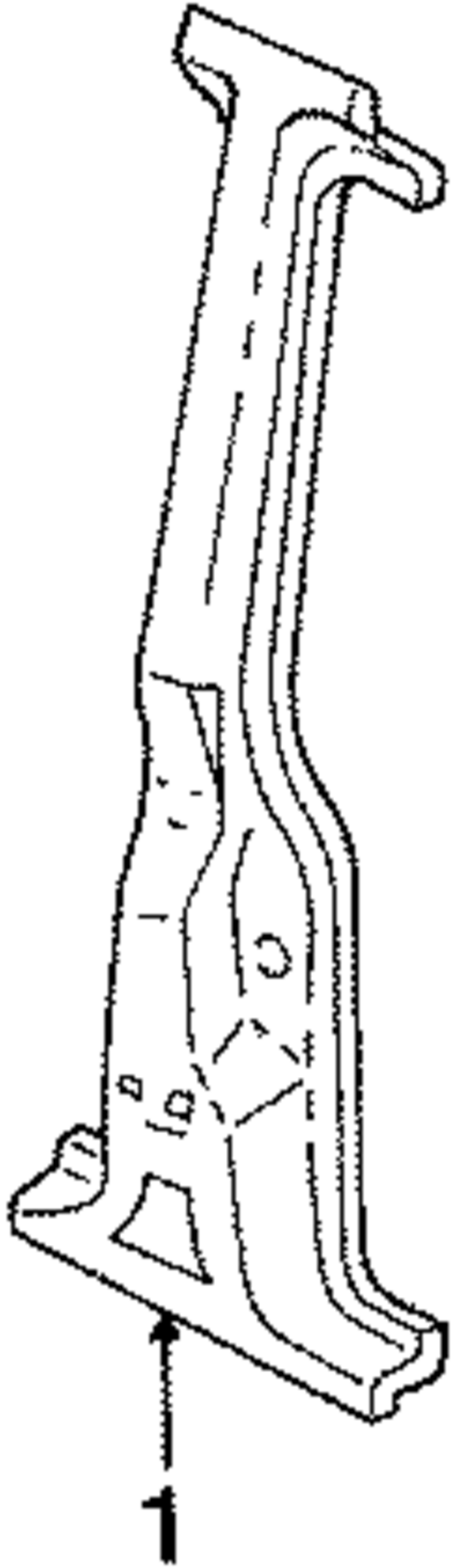 E3FZ7424300A - Body: Pillar for Ford Image