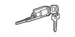 6905712400 - Electrical: Ignition Lock Cylinder for Toyota Image